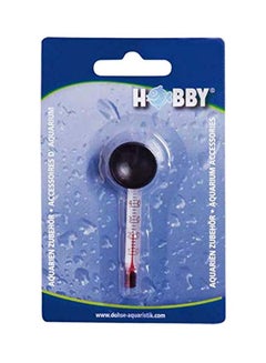 Hobby Aquarium Nano Thermometer Black/White/Red 