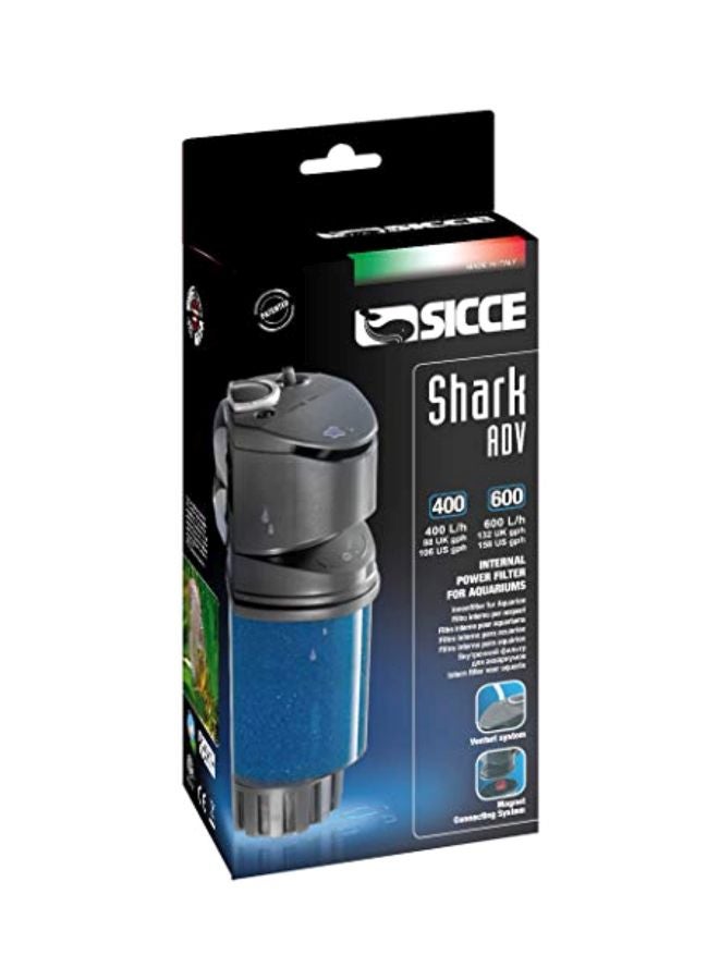 Shark ADV Internal Power Filter Black/Blue