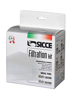 SICCE 4-Piece Replacement Filter Sponge White 