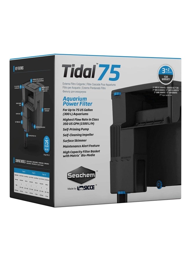 Seachem Aquarium Power Filter Black