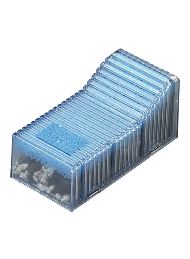 SICCE - 2-Piece Carbon Cartridge Filter Media With Zeolite Silver/Blue - Image 1