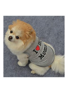 Zchiko I Love My Mommy Printed T-shirt Grey/Black/Red S  - Image 4