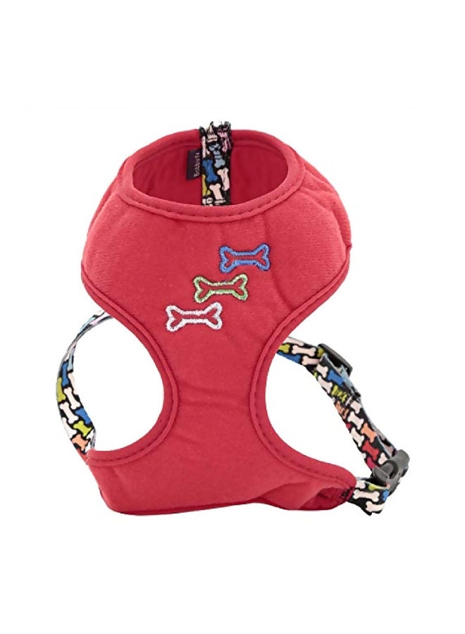 Bobby Dog Harness T-shirt Red/Black/Blue S  - Image 1