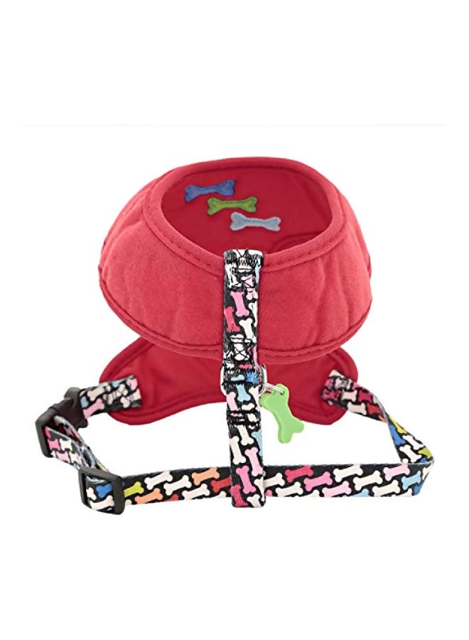 Bobby Dog Harness T-shirt Red/Black/Blue S  - Image 3