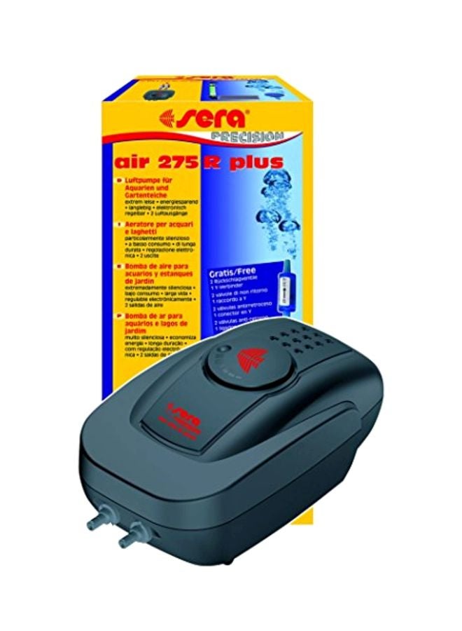 سيرا مضخة هواء آير 275 آر بلس لأحواض السمك أسود/أحمر