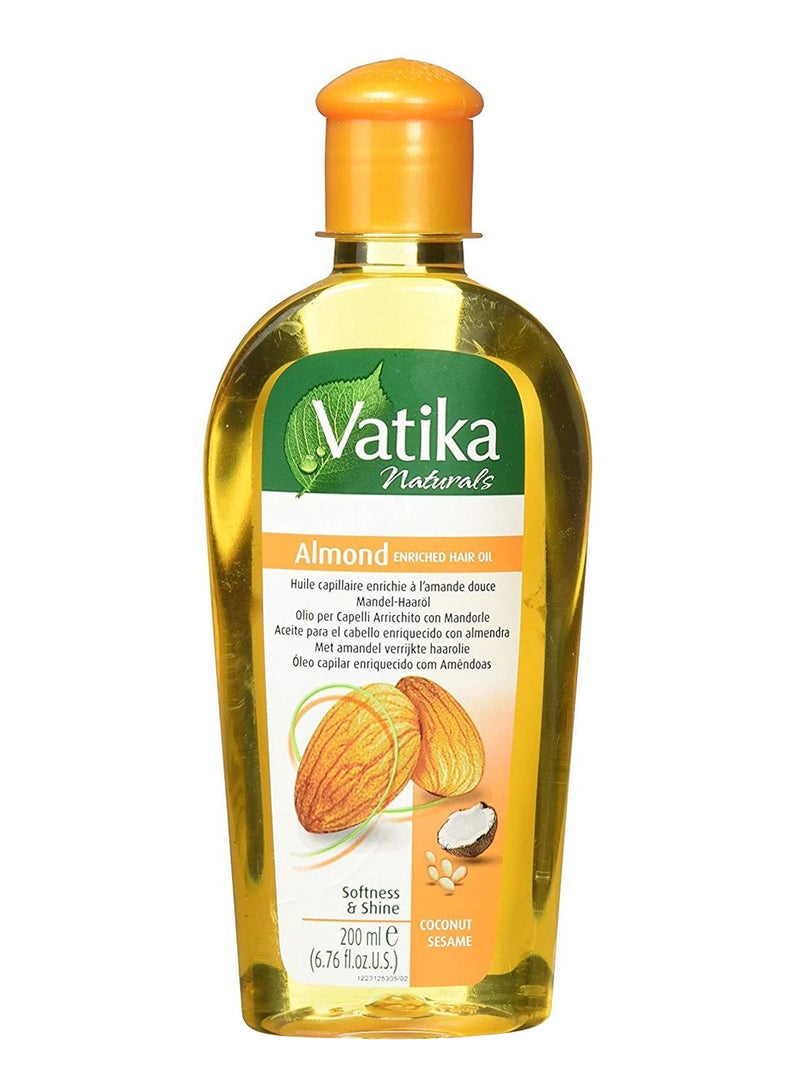 دابر زيت للشعر غني بخلاصة اللوز 200ملليلتر