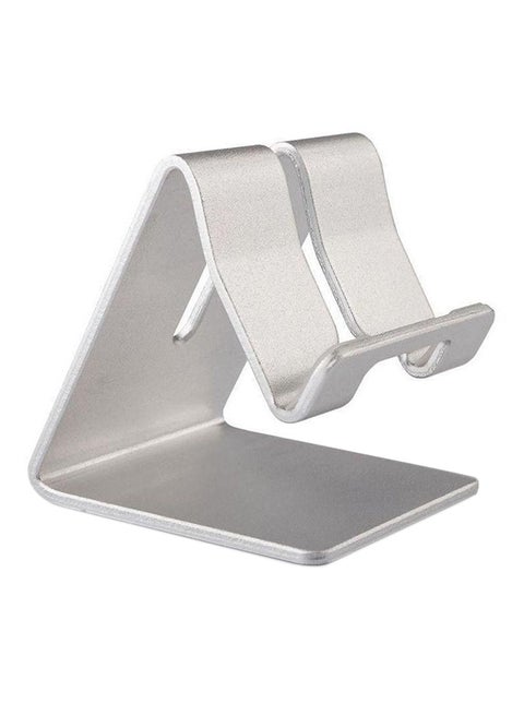 Aluminum Mobile Desk Stand Silver
