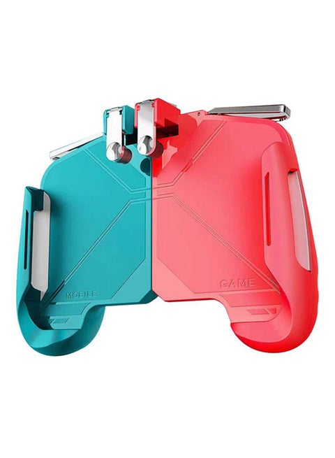 Fire Button Aim Key Smart Phone Gaming Trigger Shooter E2FD-127 Red/Blue
