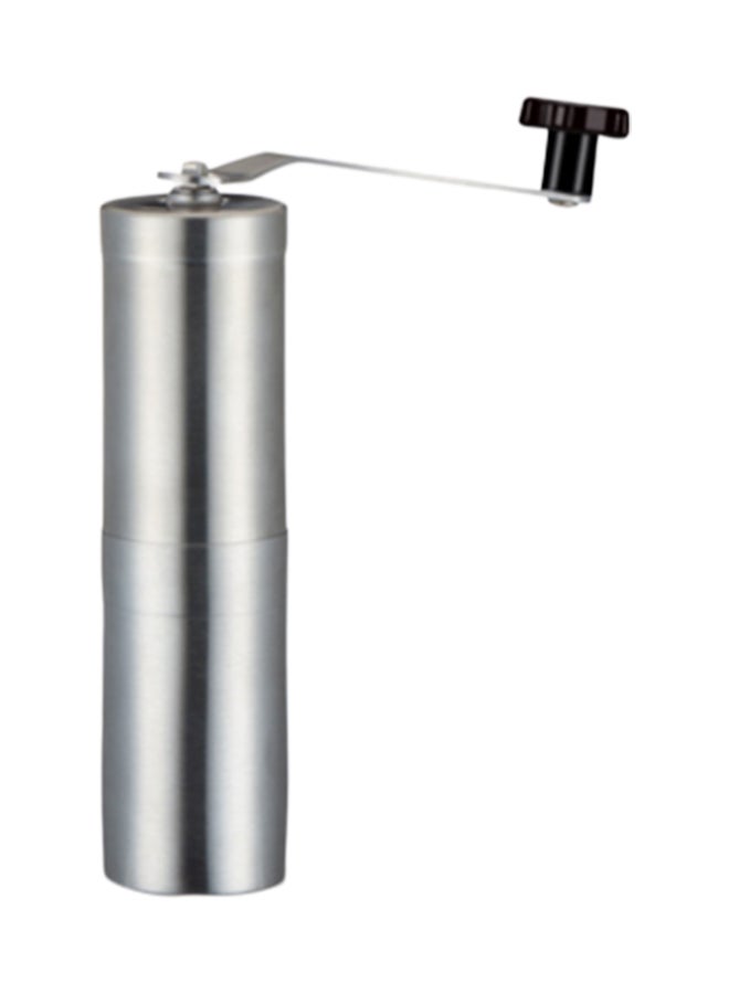 Portable Hand Coffee Grinder Silver 20cm