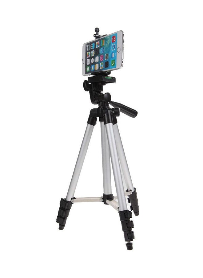 Professional Camera Tripod Stand Mount Phone Holder Black/Grey 