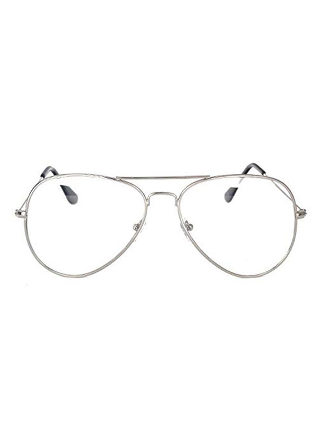 Generic Oversized Aviator Clear Lens Eye Glass  - Image 1