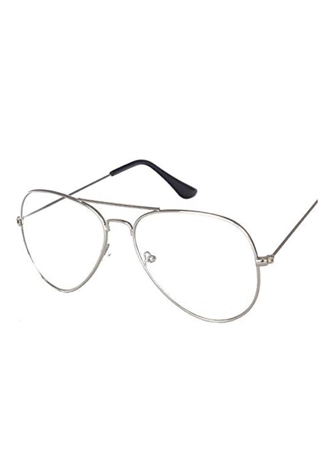 Generic Oversized Aviator Clear Lens Eye Glass  - Image 2