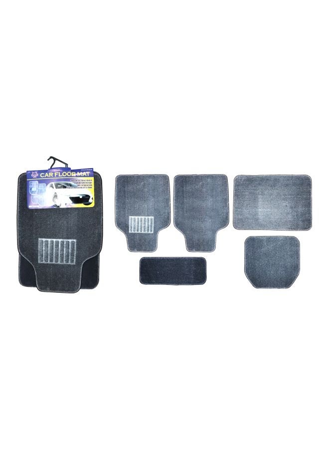 Sword Pro 5-Piece Grey Car Floor Mat Set (Premium)