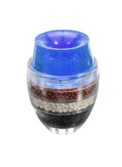 Generic 5-Layer Water Tap Faucet Purifier 57876 Blue/Brown/White  - Image 1