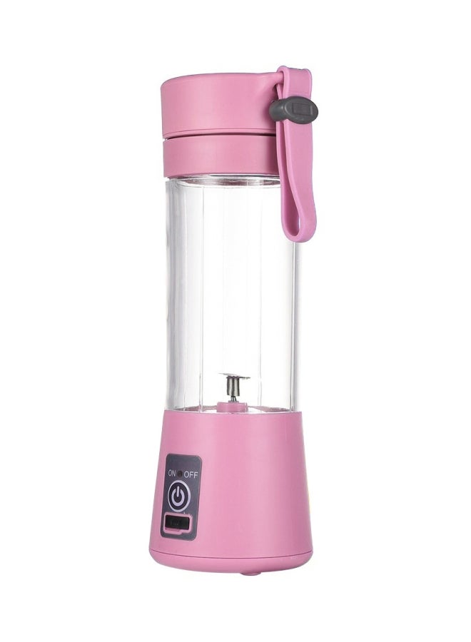 Portable USB Juice Blender 400ml 400 ml 438490_3 Pink/Clear 