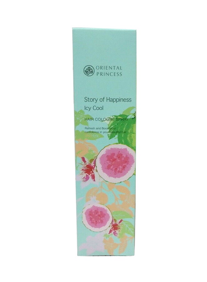 ORIENTAL PRINCESS Story Of Happiness Icy Cool Hair Cologne Spray 100ml  - Image 3