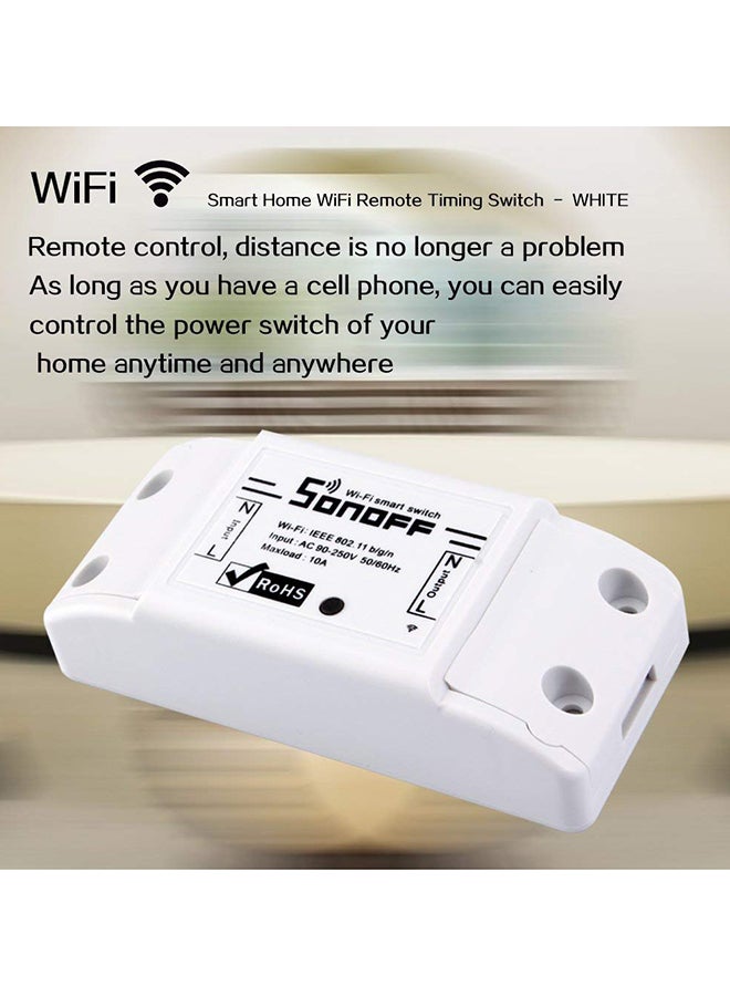 SONOFF - DIY Smart WiFi General Modification Remote Control White - Image 1