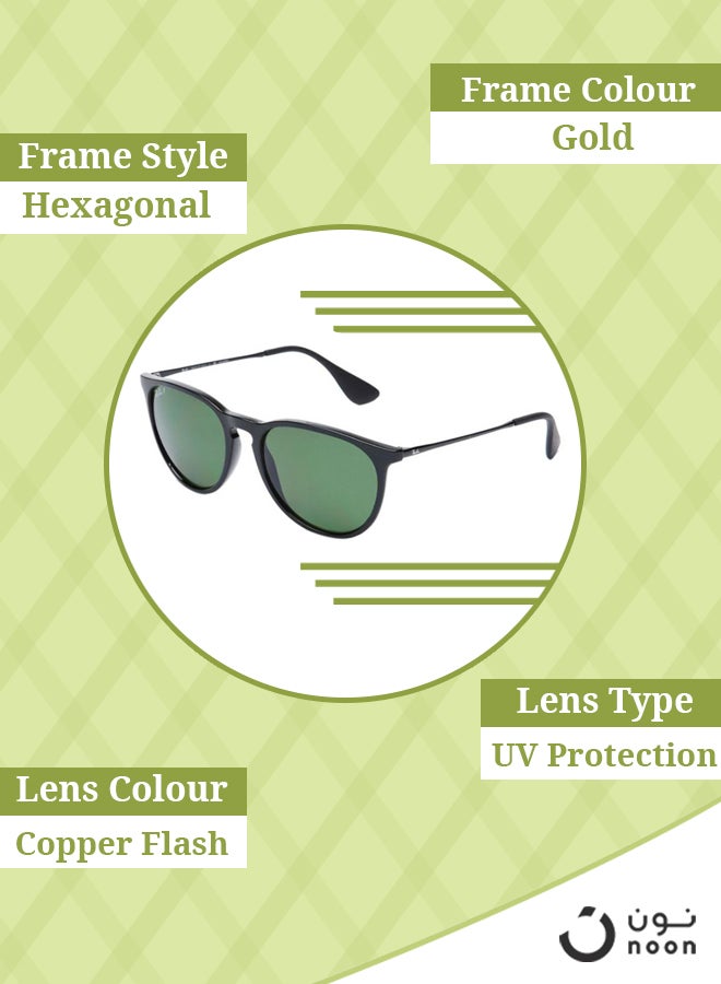 Ray-Ban Men's Polarized Clubmaster Sunglasses - RB4171 601/2P - Lens Size: 54 mm - Black  - Image 4