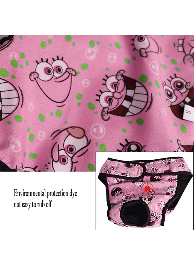 سروال داخلي عملي بتصميم شورت يستخدم كحفاضة للحيوانات الأليفة متعدد الألوان 23x2.5x18سم - Image 5