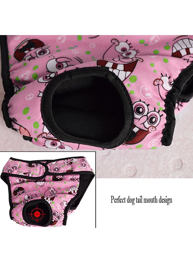 سروال داخلي عملي بتصميم شورت يستخدم كحفاضة للحيوانات الأليفة متعدد الألوان 23x2.5x18سم - Image 4