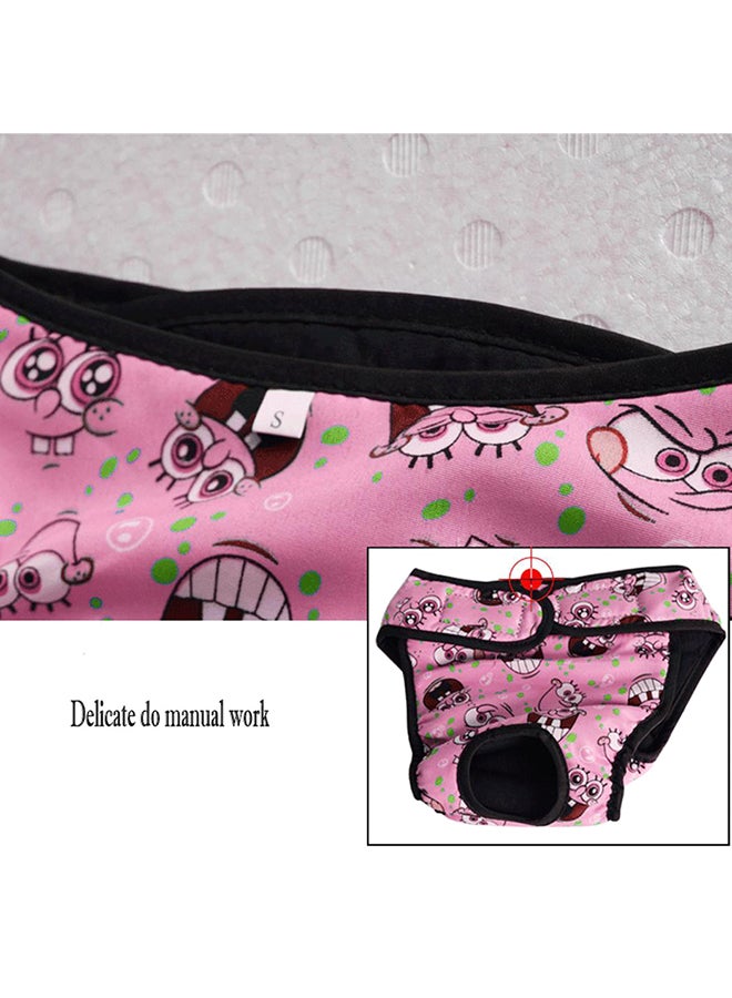 سروال داخلي عملي بتصميم شورت يستخدم كحفاضة للحيوانات الأليفة متعدد الألوان 23x2.5x18سم - Image 3