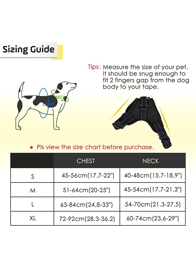 Generic Pet Dogs Puppy Adjustable Collar Chest Harness Black/Red 24x5x20centimeter  - Image 4