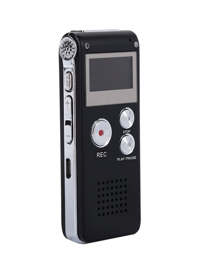 8GB Digital Voice Recorder Pen With LCD Screen And MP3 Player 415662 Black - Image 5