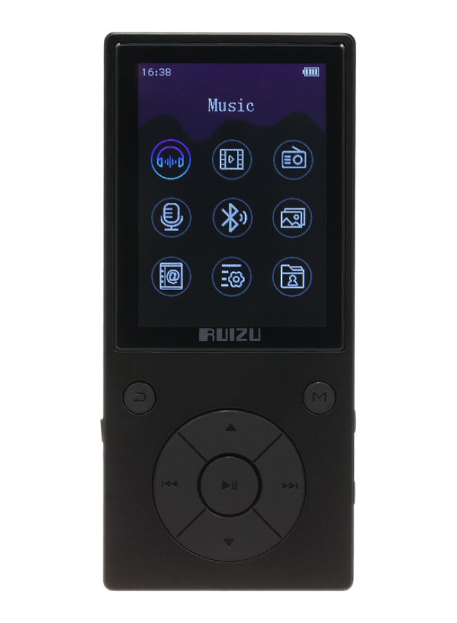 رويزو مشغل أغاني MP3/MP4 يعمل بالبلوتوث V546 أسود - Image 1