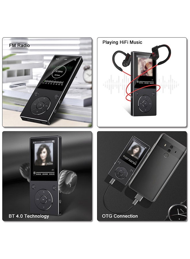 رويزو مشغل أغاني MP3/MP4 يعمل بالبلوتوث V546 أسود - Image 4