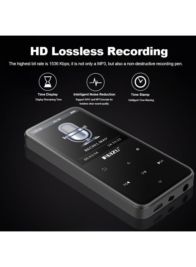 RUIZU MP3/MP4 Digital Music Player V563 Black  - Image 2