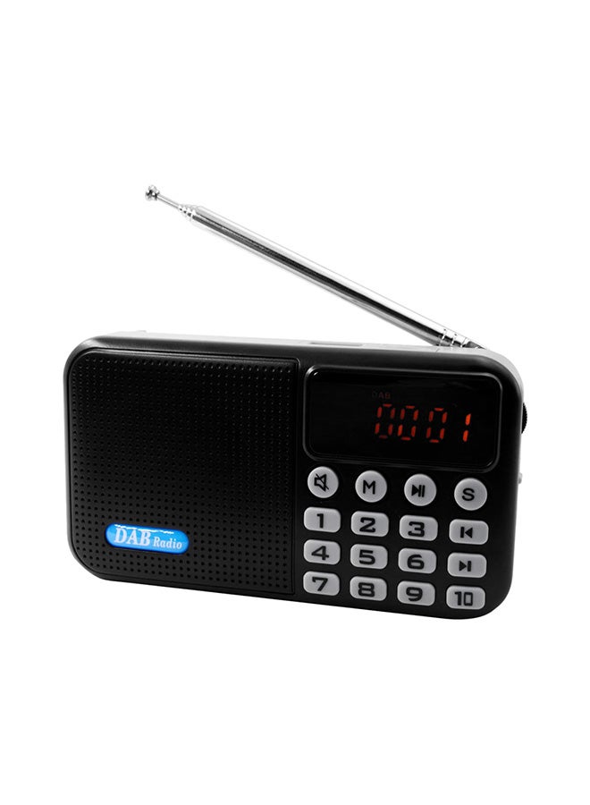 Portable Digital Radio V549 Black with Grey - Image 1
