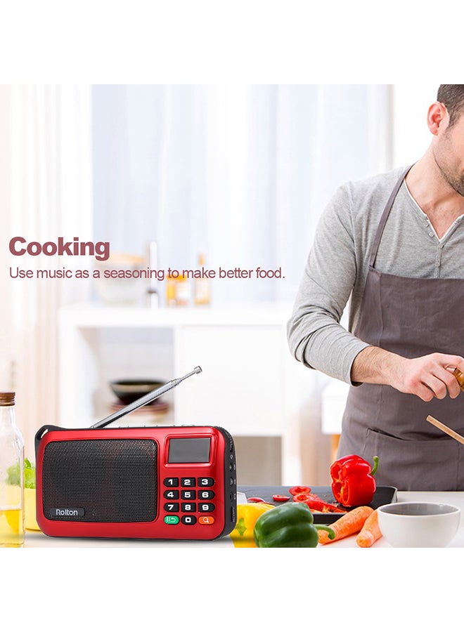 USB Portable Digital Radio V476 Blue