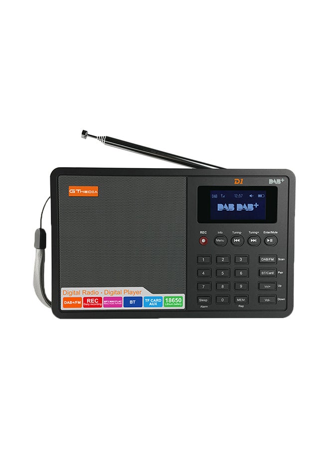 Gtmedia Portable Digital Radio V473 Black  - Image 1