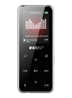 RUIZU MP3/MP4 Digital Player With Headphones V488 Black  - Image 1