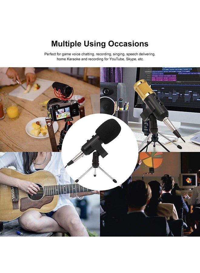 Generic USB Condenser Microphone V543 Black  - Image 4