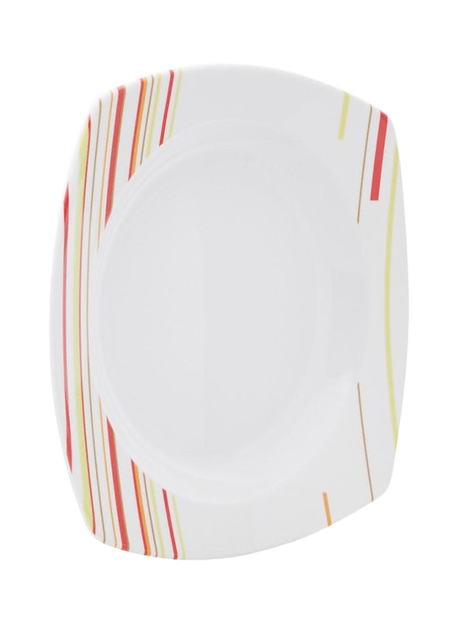Acrylic Serving Plate White