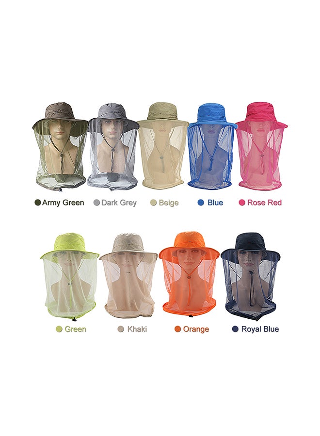 LIXADA - Anti-mosquito Mask Hat With Head Net Mesh - Image 1