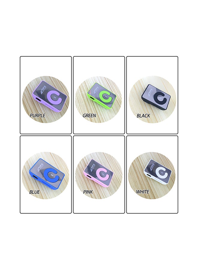 Sport USB Digital Music Mp3 Player V408 Blue  - Image 4