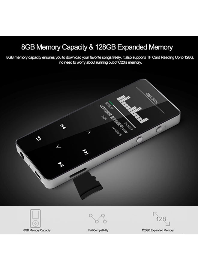 Generic Bluetooth Hi-Fi MP3 Player V311 Grey/Black  - Image 5