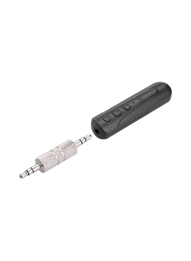 5-Piece Bluetooth Wireless Audio Receiver With Microphone Set V401 Black/Silver - Image 2