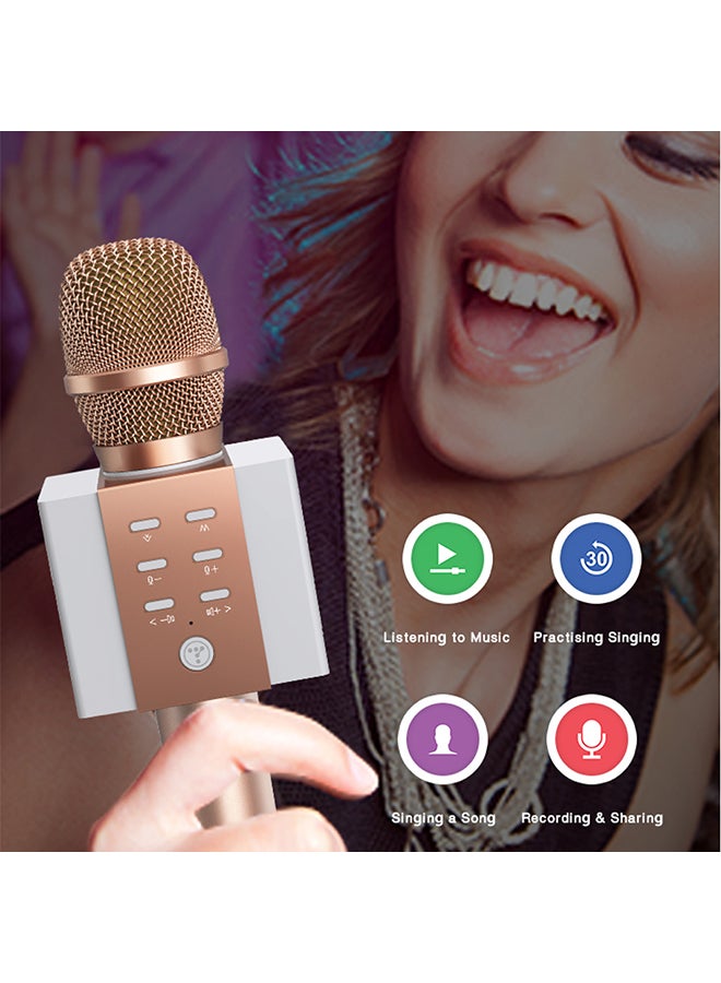 Bluetooth Wireless Karaoke Microphone V452 Grey/Rose Gold/Black - v1560497880/N26474804A_4