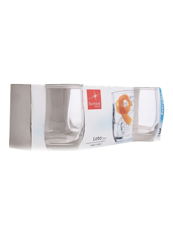 Bormioli Rocco Loto Glass Set Clear 