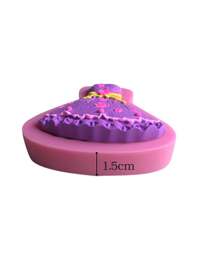 Wedding Dress Fondant DIY Cake Mould Pink  - Image 5