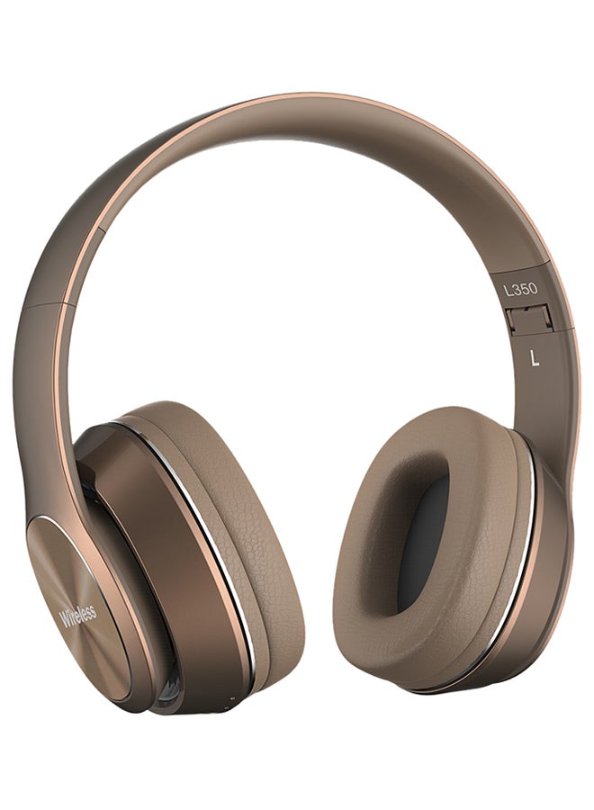 L350 Bluetooth Over-Ear Headphones Brown 
