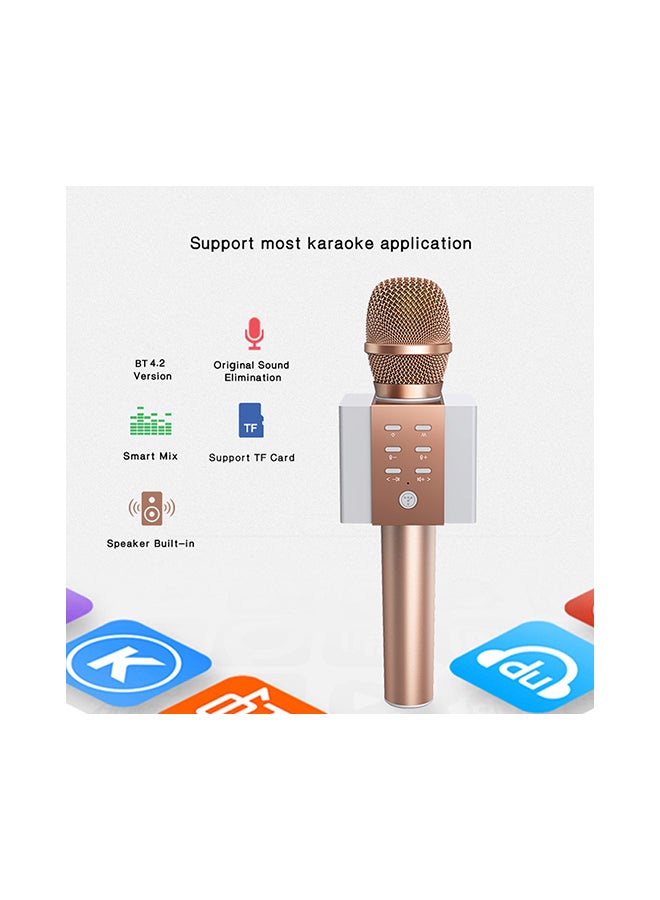 Bluetooth Wireless Karaoke Microphone V452 Grey/Rose Gold/Black - v1560498037/N26474804A_5