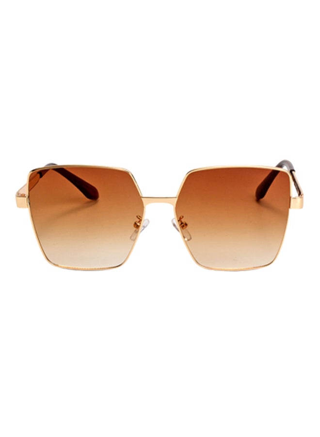 PARTAGAS - Women's Classic Anti-UV Square Frame Sunglasses - Lens Size: 56 mm - Image 1