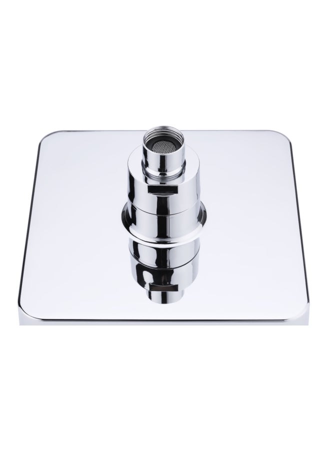 ANSELF Automatic LED Light Shower Head Bath Sprinkler Silver/Clear 16x5.5x16cm - Image 2