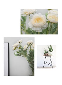 Generic Artificial Lotus Nordic Flower Light Champagne  - Image 2