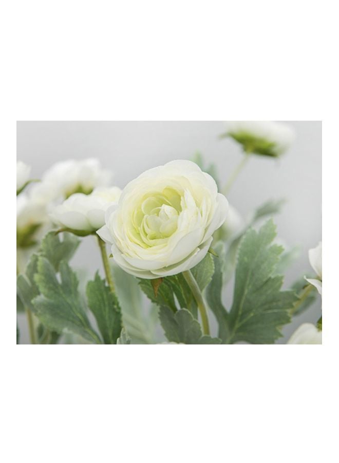 Generic Artificial Lotus Nordic Flower Milk White  - Image 2