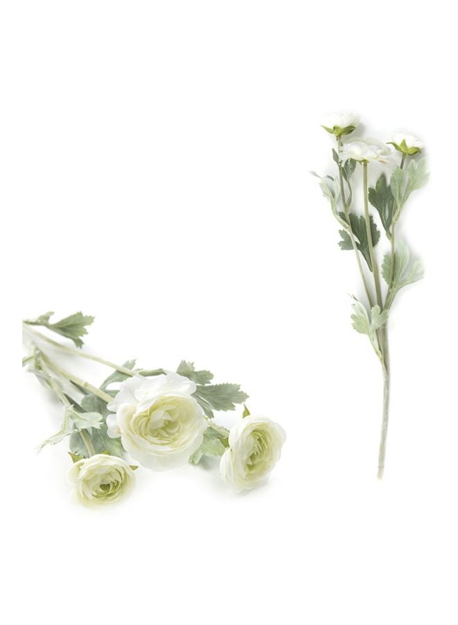 Generic Artificial Lotus Nordic Flower Milk White  - Image 4